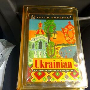 Teach yourself Ukrainian complete audio program